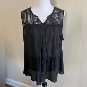 NWT A.n.a A New Approach Women’s Black Tank